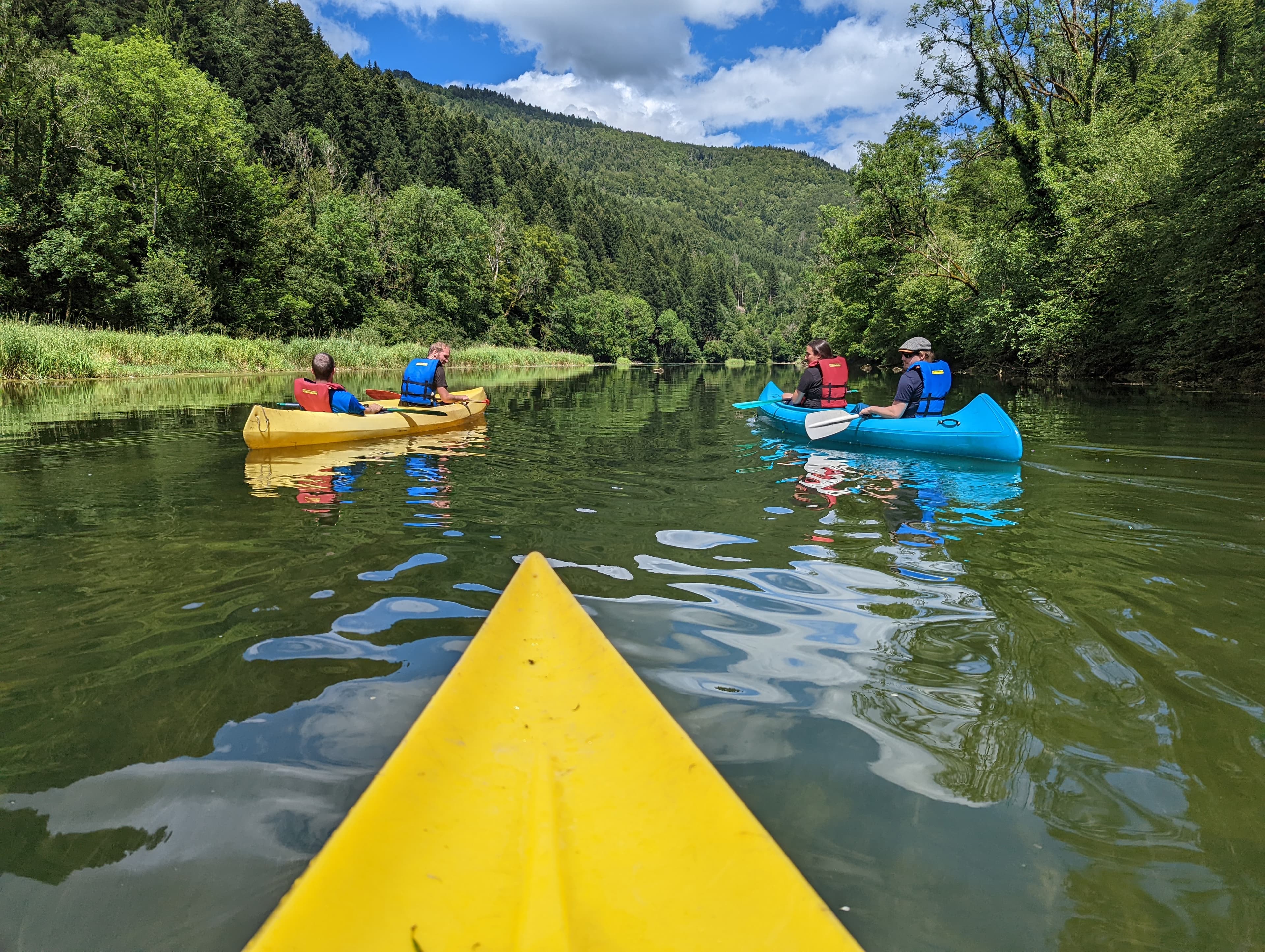 Company travel in Swiss Jura sustainable company travel